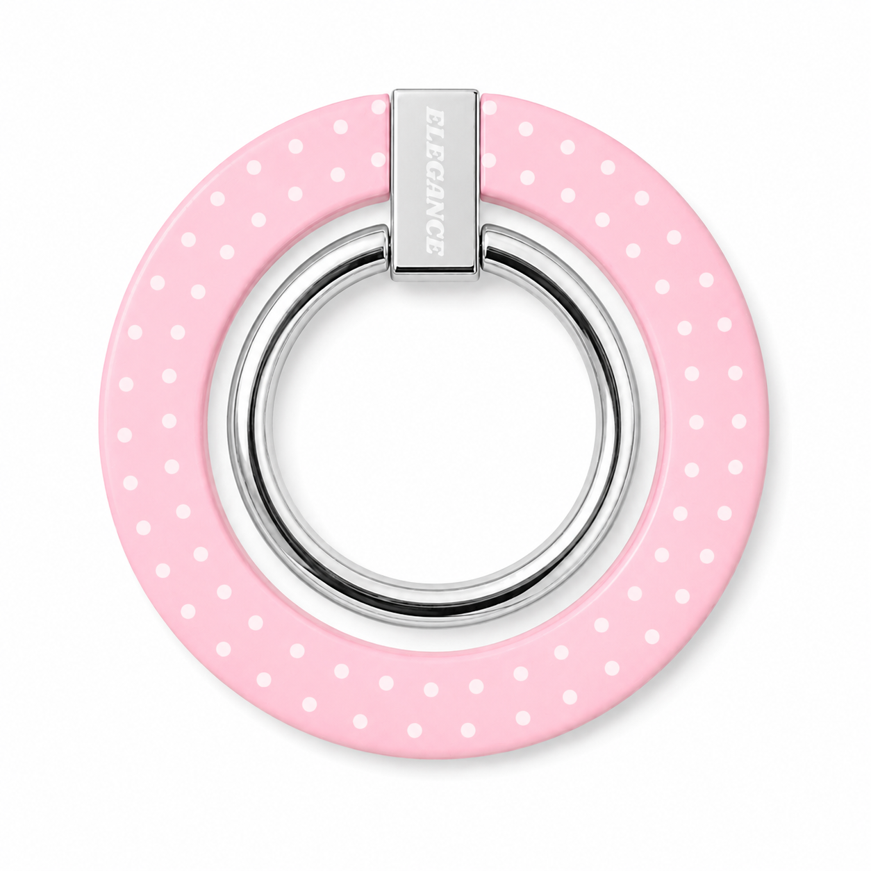 PINK POLKA MAGNETIC RING